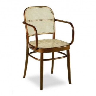 Viena Arm Chair Cane Bentwood Traditional Commercial Bistro Restaurant Indoor Commercial Hospitality Restaurant Dining Side Chair